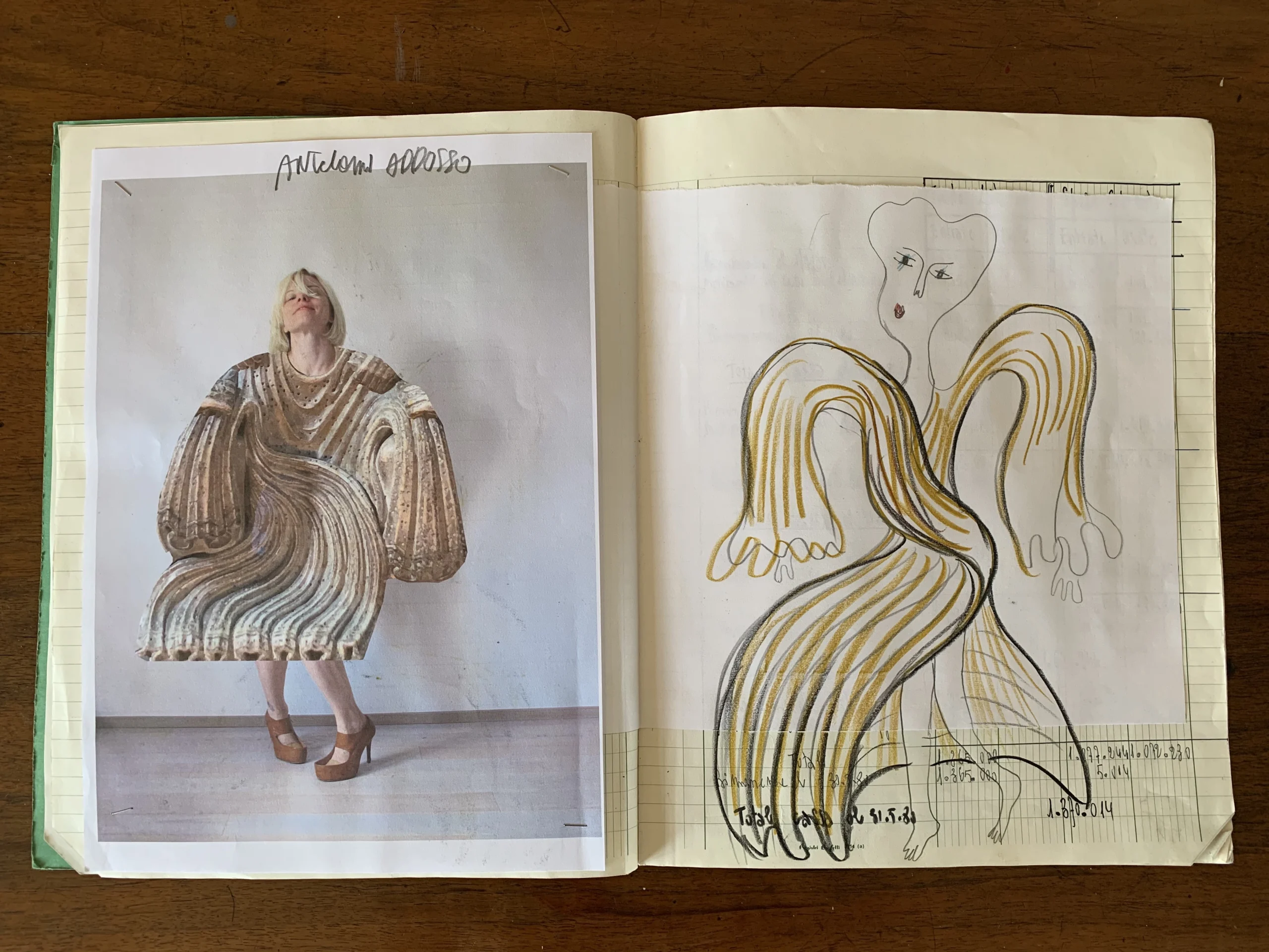 Studio per storie di fili, 2020